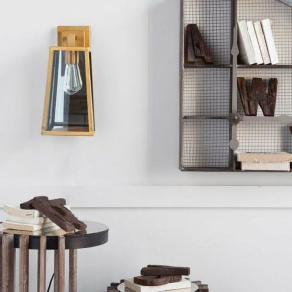 MERCANA VERDEBEKIA WALL Sconce LAMP Gold - Picture 2 of 4